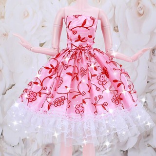 Đầm cưới đồ chơi búp bê Barbie 60cm
