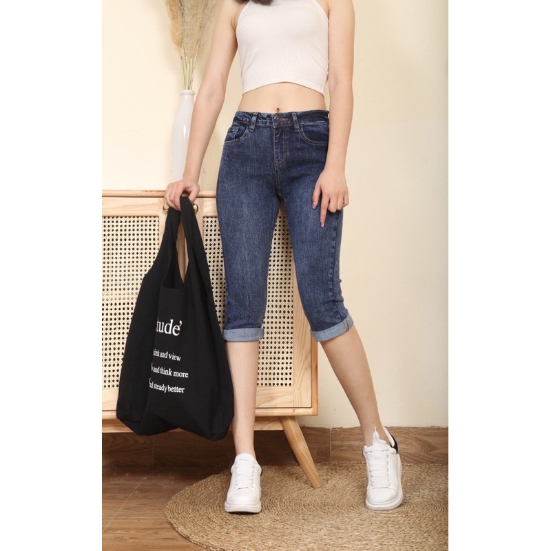 BÁN SỈ QUẦN JEAN NGỐ ĐÁ TRƠN M477 - 463 CHO NỮ