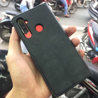 Bao da Realme C3 dạng ví Luxury Leather
