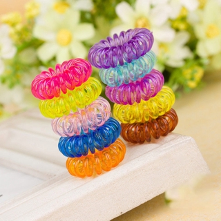 Đen Dây Buộc Tóc Cao Su Kiểu Dáng Đơn Giản