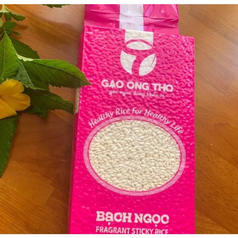 Gạo Bạch Dương Ông Thọ (Gạo Nếp Cái Hoa Vàng )