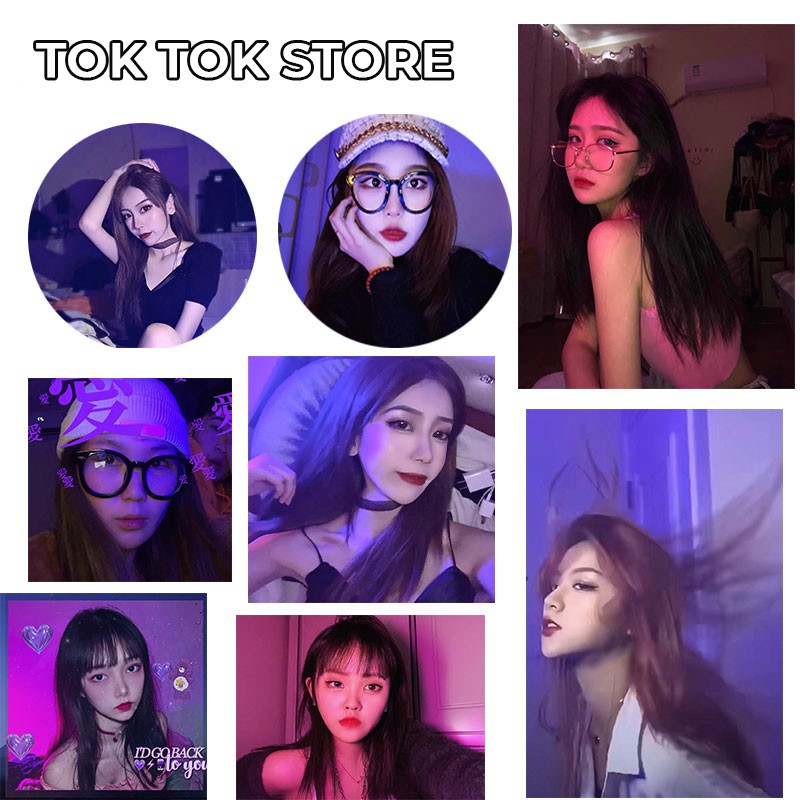 Đèn Led Tiktok nhiều màu TOK TOK đèn neon trang trí, quay video clip triệu views có đui cắm trực tiếp bảo hành 24 tháng.