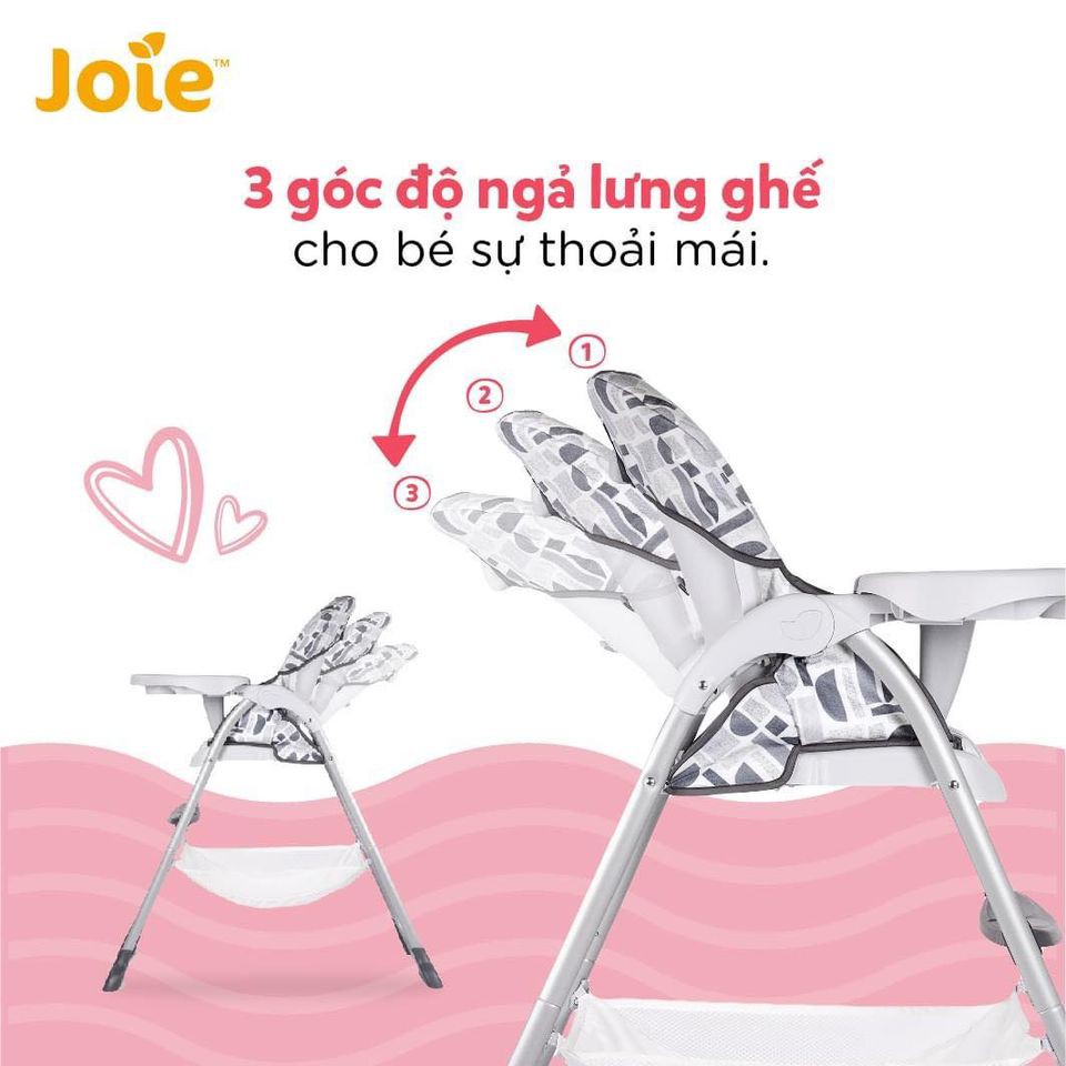 Ghế ăn dặm Joie Mimzy Snacker Chính hãng cho bé - Gấp gọn, tiện lợi, HÀNG ANH