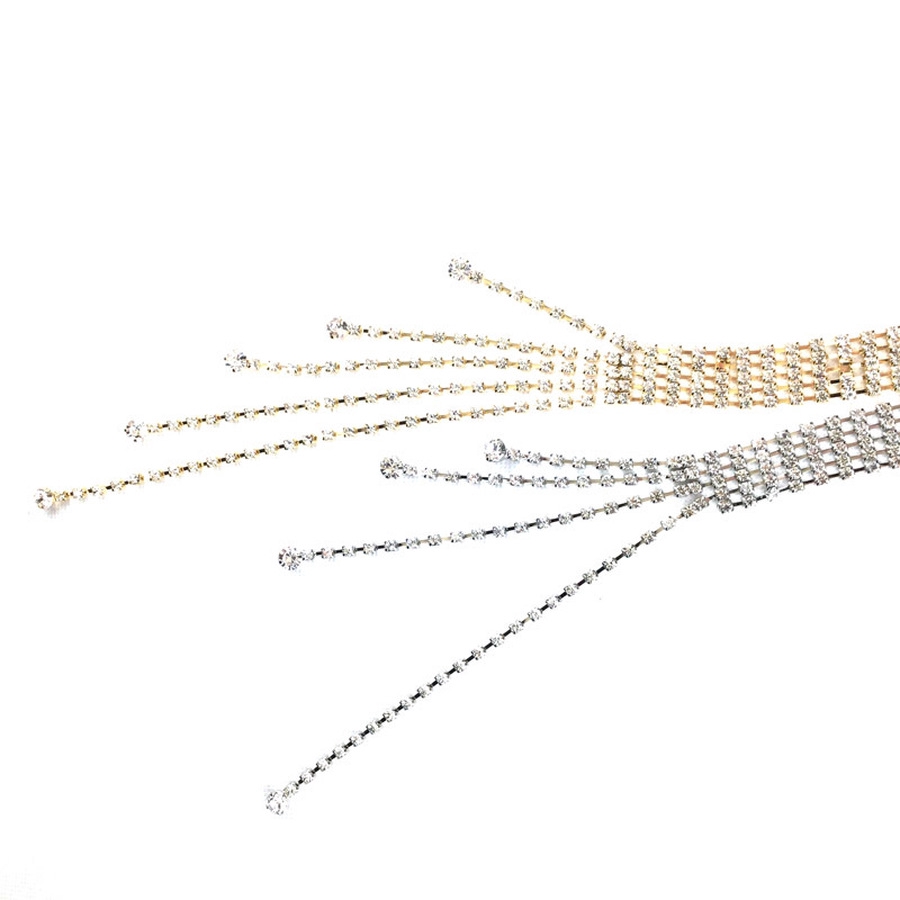 Thắt Lưng Đính Đá Lấp Lánh Sang Trọng Cho Nữ