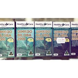 Viên uống bổ não Úc - Ginkgo Biloba 100 viên