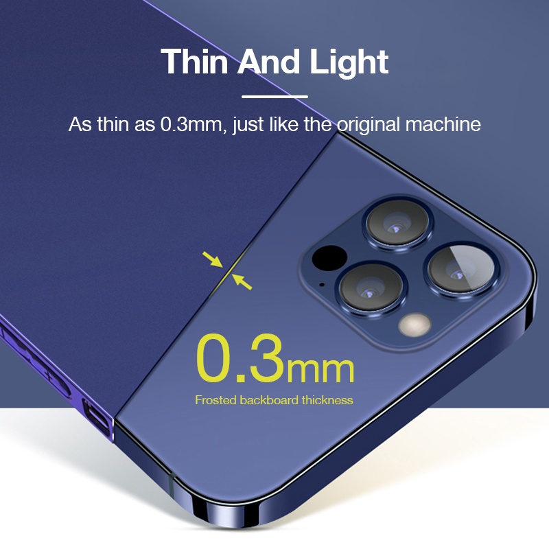 Ốp Điện Thoại TPU Mềm Chống Sốc Mặt Nhám Cho 13 Pro Max 13 Mini
