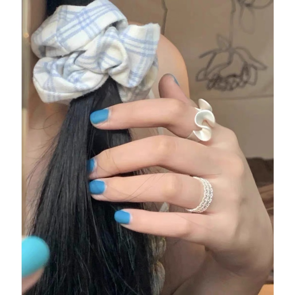 Nhẫn Đeo Tay Thiết Kế Gợn Sóng Độc Đáo