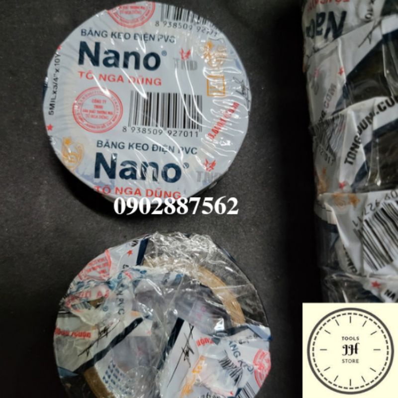 Băng keo nano cách điện nhỏ 10ya cuộn nhỏ