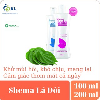 Dung Dịch Vệ Sinh Shema Lá Đôi Chai 100ml và 200 ml