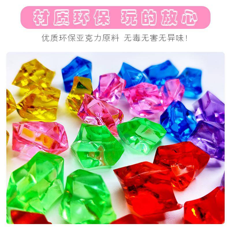 Hộp đồ chơi Pha Lê. Hàng Mới Về Đồ Chơi Đá Quý Pha Lê Kim Cương One Catties Hỗn Hợp Giảm Cân Làm Quà Sinh Nhật Cho Bé Gái