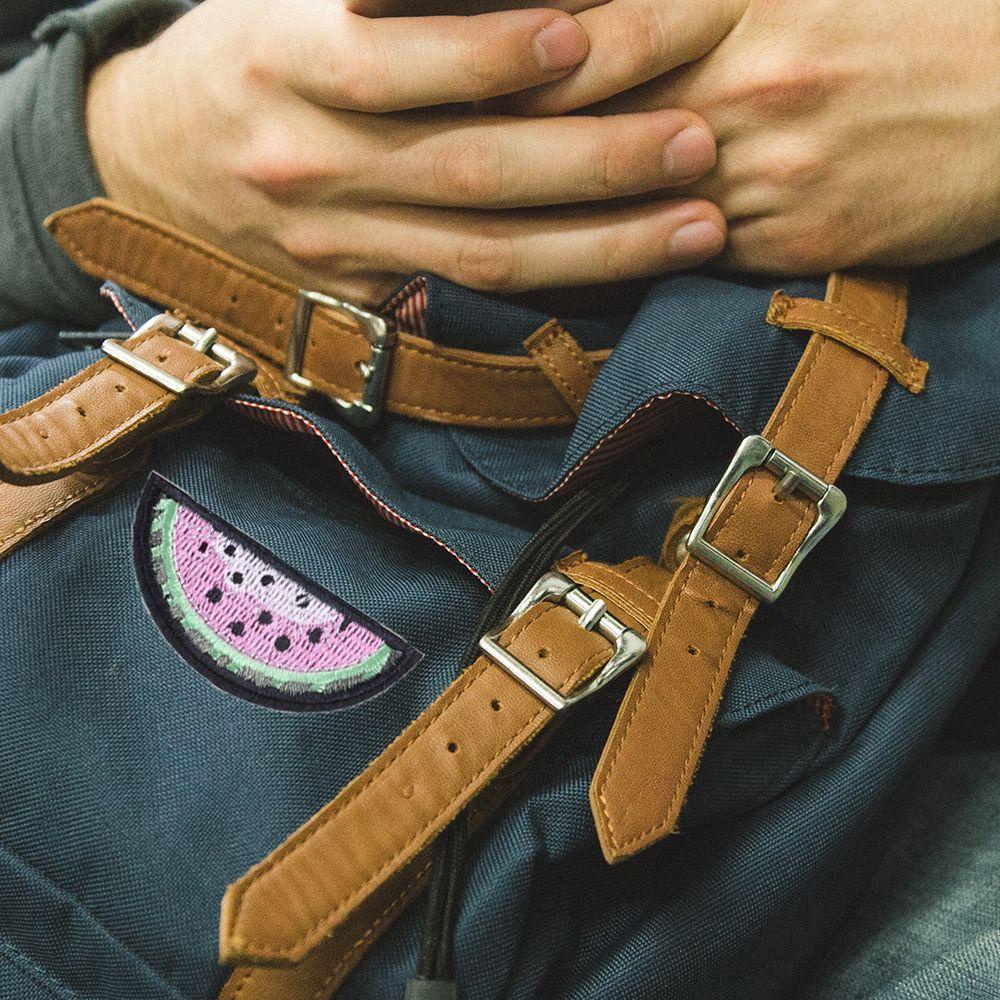 Miếng Vá Ủi Quần Áo Thêu Hình Cây Kem/ Trái Cây Thời Trang DIY