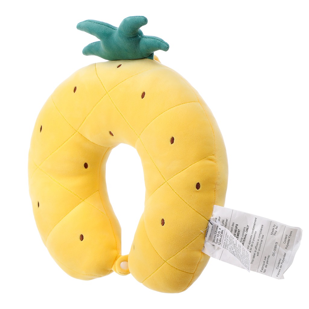 Gối chữ U Fruit Series Eye Patch (Dứa) Miniso