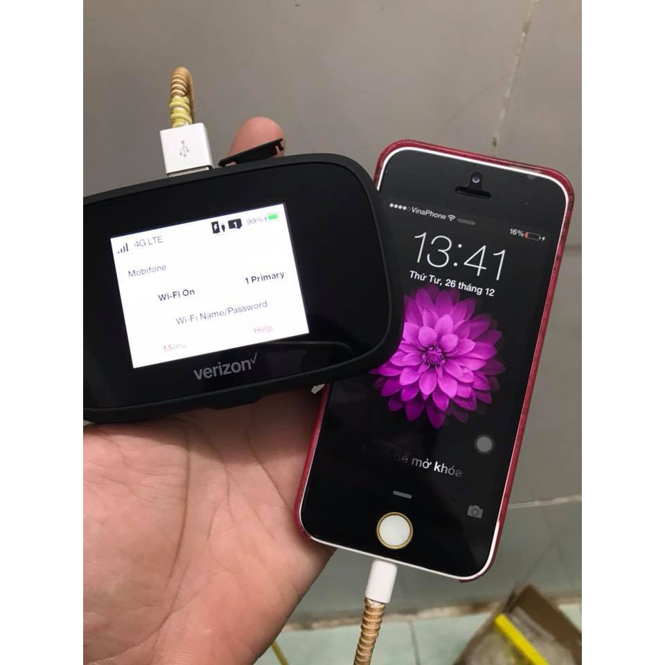 Bộ Phát Wifi 4G Novatel Mifi 7730L Hàng Verizon Mỹ 98%