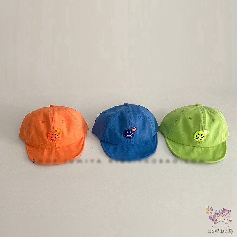 Mũ lưỡi trai họa tiết hoạt hình phong cách Hàn Quốc dành cho bé