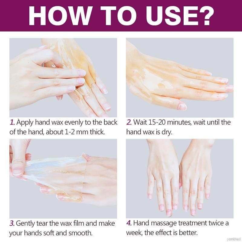 Mango Hand Wax Whitening Skin Hand Mask Repair Exfoliating Calluses Film Cream