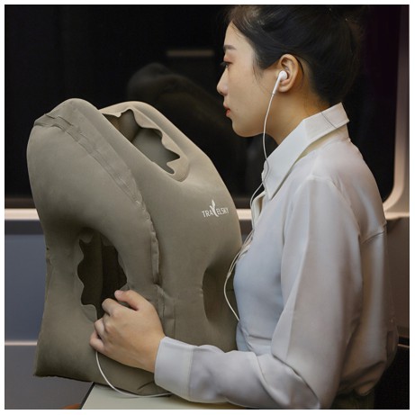 Gối hơi tựa cổ du lịch, văn phòng đa dụng