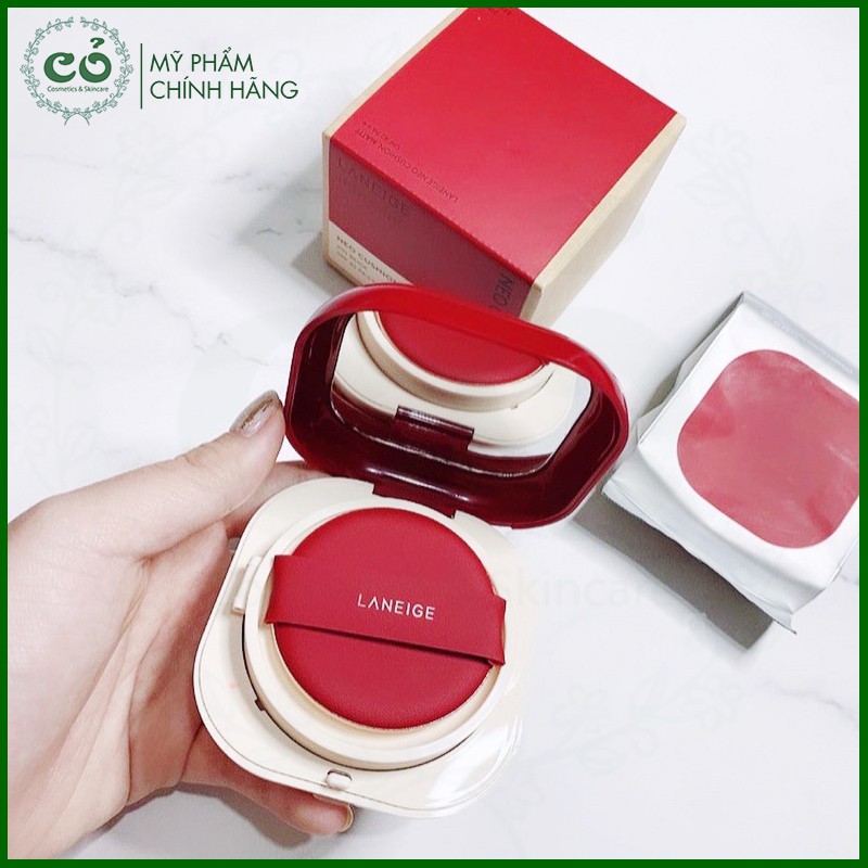[KÈM LÕI REFILL] Phấn Nước Che Phủ Hoàn Hảo 24H Cho Lớp Nền Mịn Lì Laneige NEO Cushion Matte 15gx2 | BigBuy360 - bigbuy360.vn