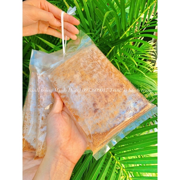 Bánh tráng xike lắc muối nhuyễn Mạnh Hùng
