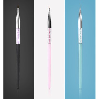 Set cọ nét 3 cây cao cấp - cán pha lê