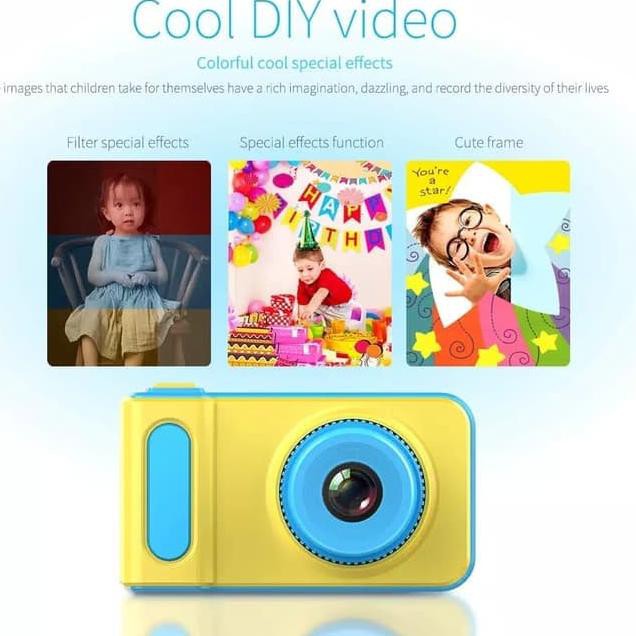 Máy Ảnh Kỹ Thuật Số Mini Phiên Bản Mới Cho Bé | BigBuy360 - bigbuy360.vn