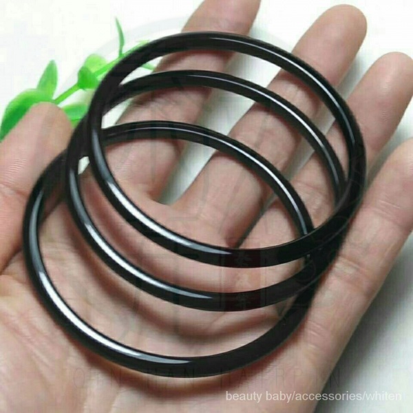 Vòng tay đá mã não xanh lá tự nhiên phong cách Brazil thời trang thanh lịc