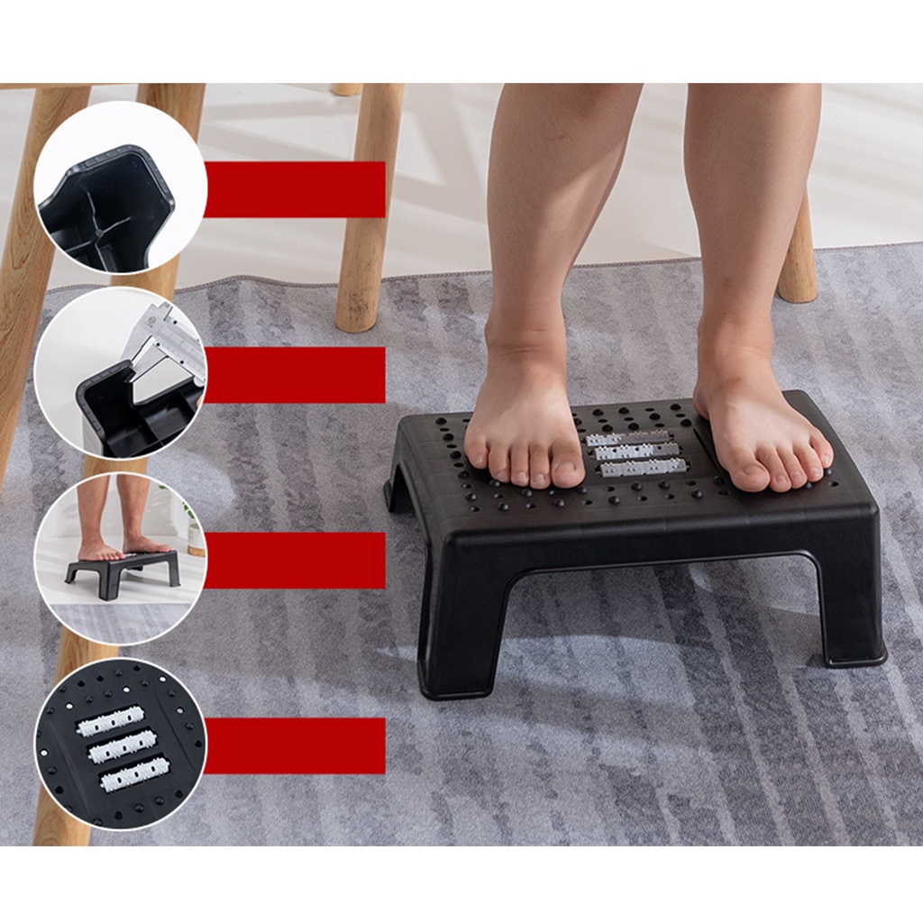 Combo 2 Ghế Kê Chân Văn Phòng Gác Chân Công Thái Học Bản Cao Cấp Bản Tiêu Chuẩn OFFICE TODAY