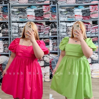 Bigsize - ❤️🔱 đầm babydoll nơ lưng 🔱❤️