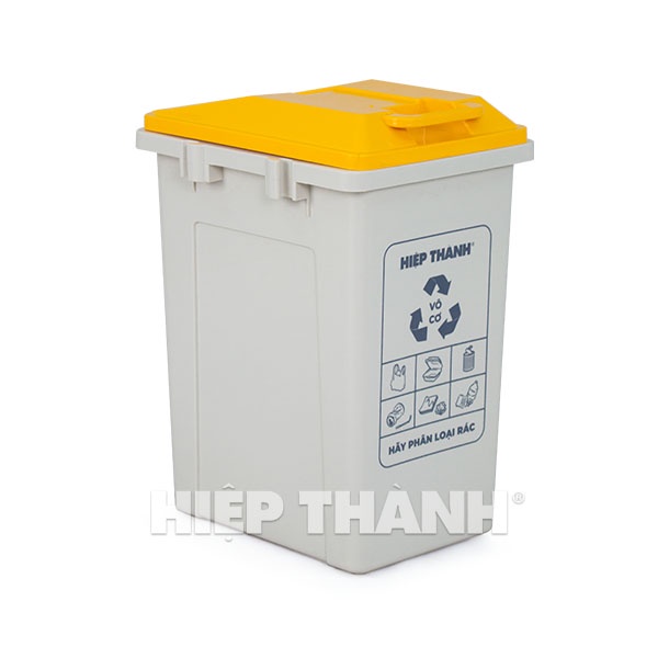 THÙNG RÁC PHÂN LOẠI HỮU CƠ VÔ CƠ 60 LÍT HIỆP THÀNH