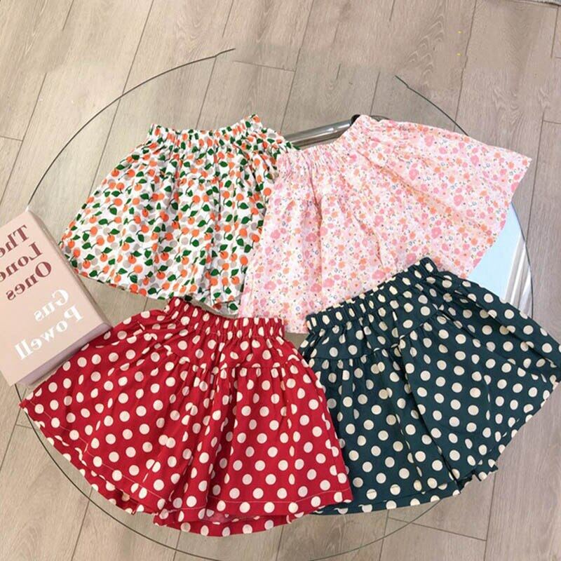 Quần Short Chấm Bi Cho Bé 2-6 Tuổi