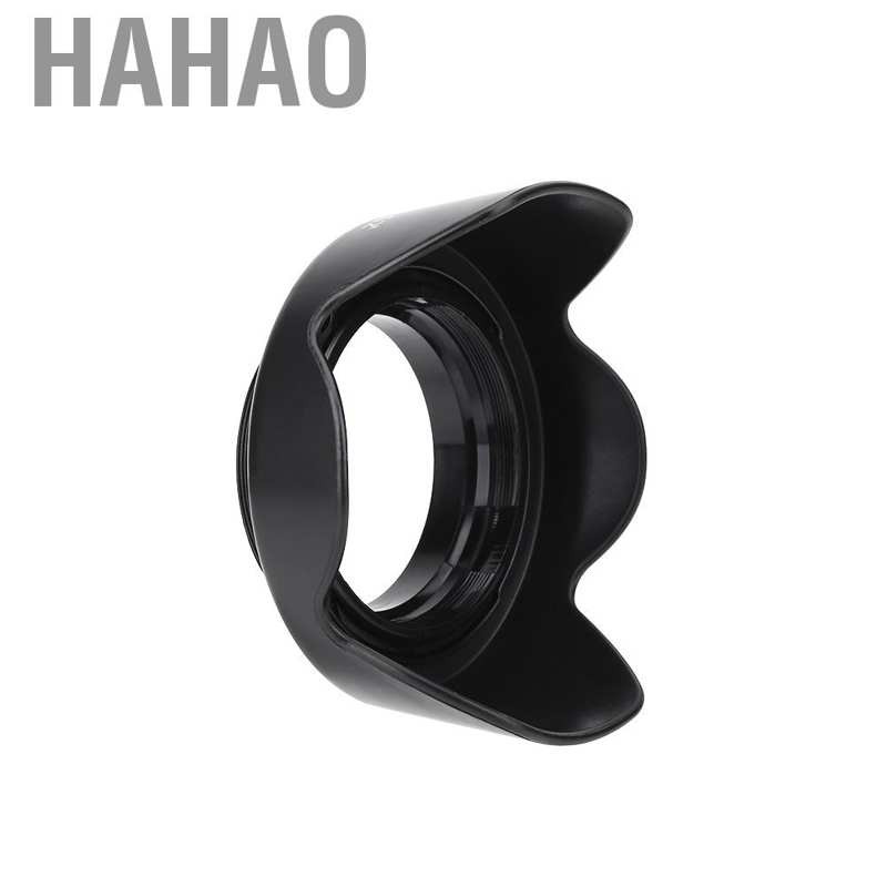 Hahao ES-62II DSLR Lens Hood for Canon 50mm f/1.8 II with Lenses Cap Protection