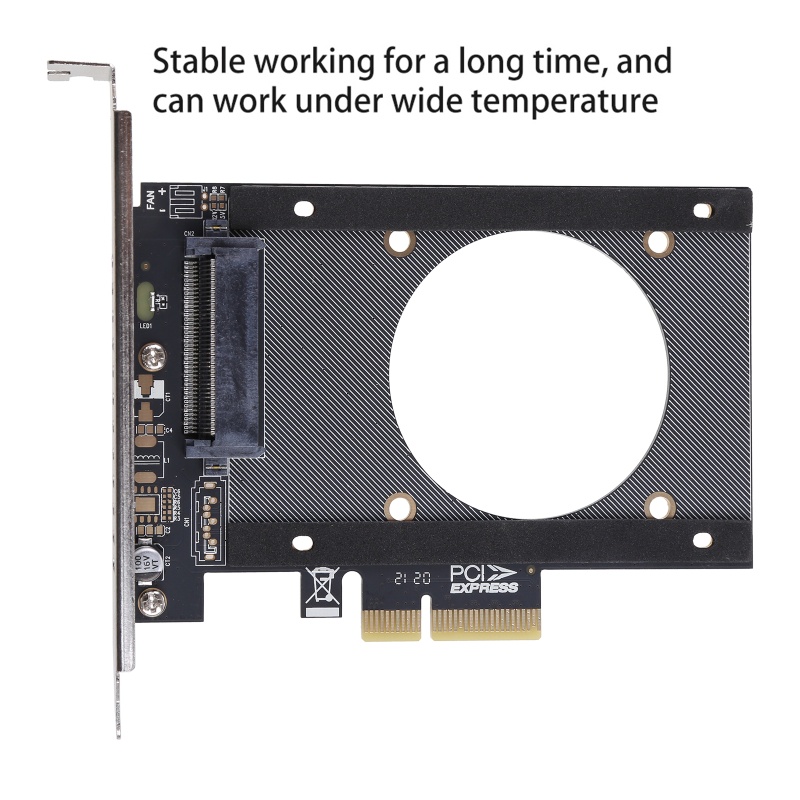 Card Mở Rộng PCIe X4 PH46 U2 SFF-8639 PCI-E GEN3 SSD SFF 8639