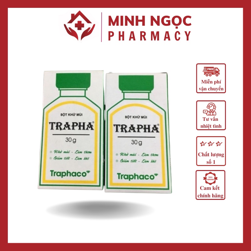 Khử mùi Trapha- giảm tiết mồ hôi ở chân và nách SỈ LẺ