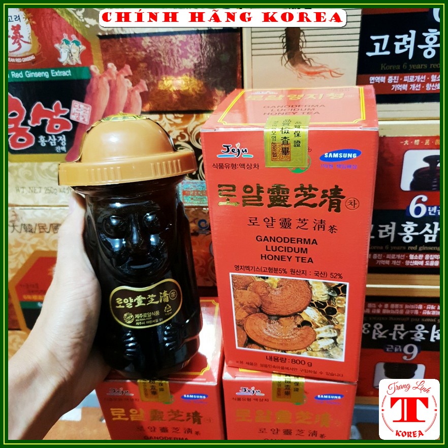 Cao linh chi mật ong Jeju hàn quốc thượng hạng, hộp 800gr - tranglinh