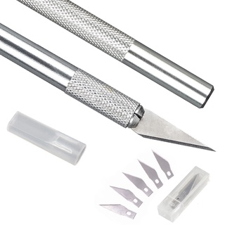 Dao khắc đa năng điêu khắc gỗ, chạm trổ (kèm thêm bộ 15 lưỡi dao)