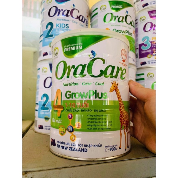 Sữa oracare số 2,3,4 loại 900g ( tích 12 lon tặng 1 lon)