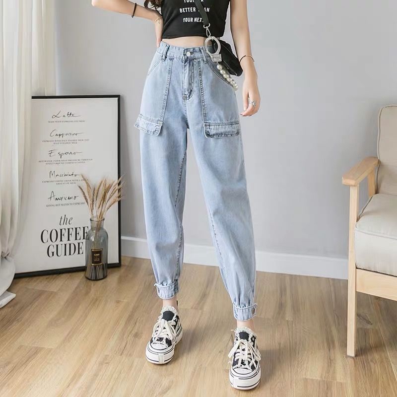 Quần baggy bò rách gấu | BigBuy360 - bigbuy360.vn