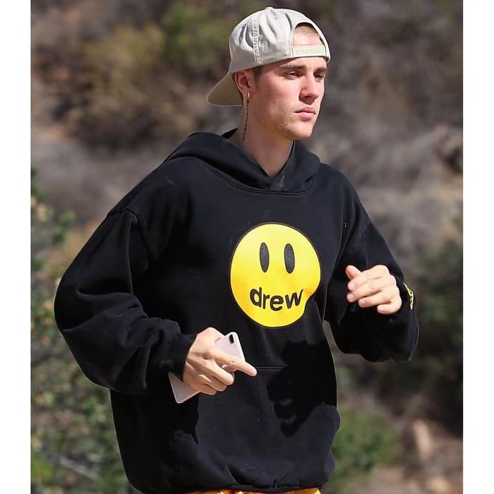 Áo Hoodie Drew mặt cười, vải nỉ cotton cao cấp/ đường may kĩ chuẩn brand, phong cách Unisex nam nữ, có túi và Mũ 2 lớp