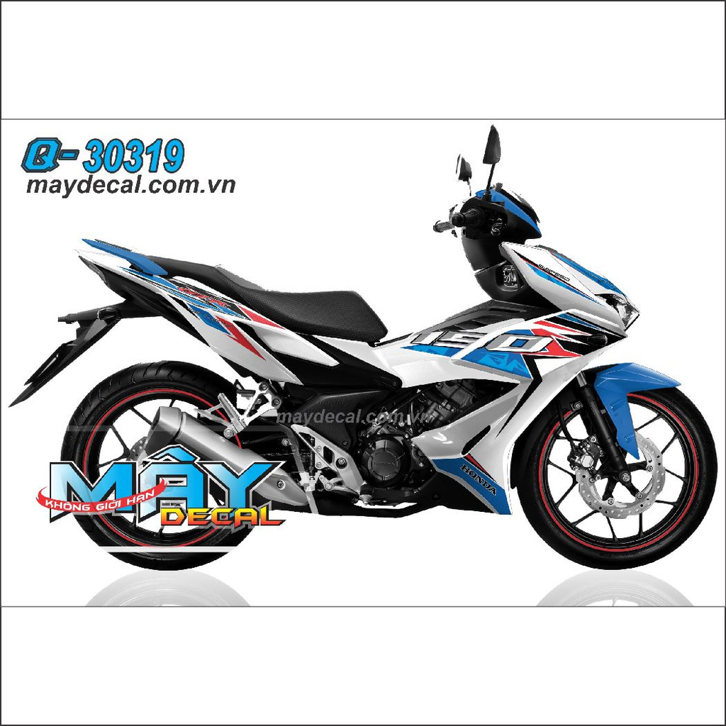 Tem Rời Winner X trắng xanh (J)