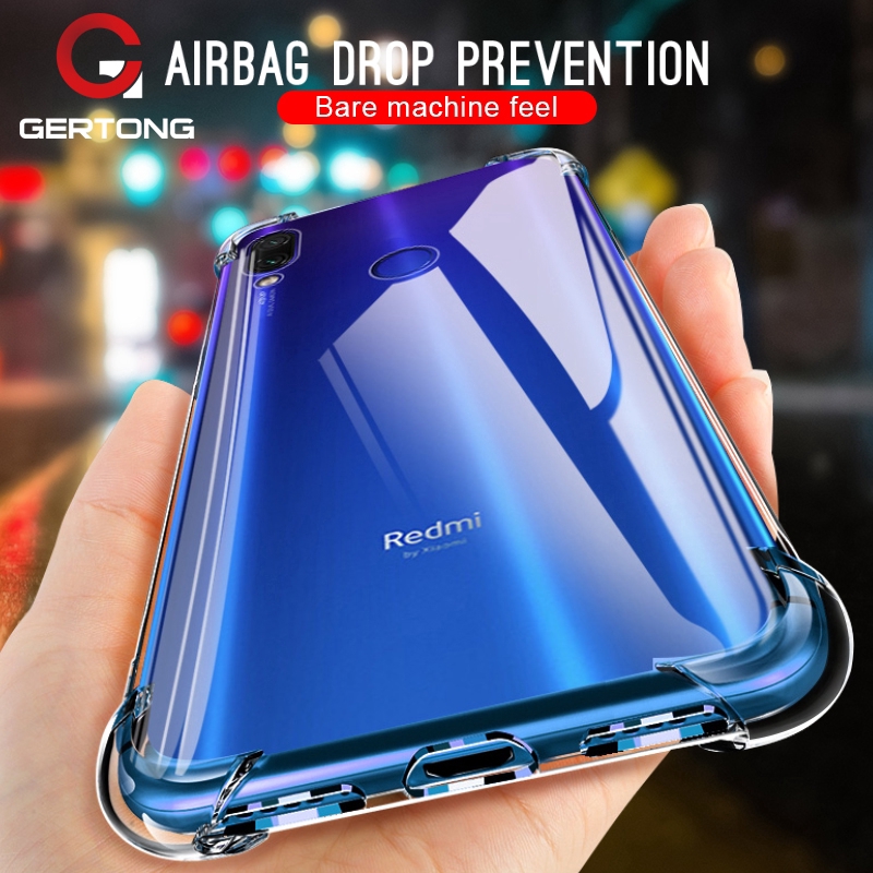 Ốp TPU trong suốt đệm khí 4 cạnh Xiaomi Max3 Play Redmi 7 6Pro 6 6A Note7/5Pro Mi 9SE/9/8/8SE/6X/8Lite Mix2S/3 Poco F1