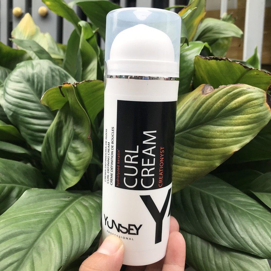 Kem Yunsey Curl Cream tạo kiểu cho tóc xoăn  150ml