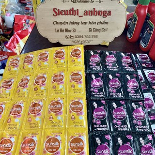 Dây 12 gói dầu gội-xả sunsilk 6g