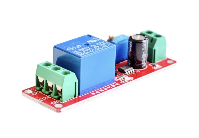 Mạch Tạo Thời Gian Trễ Đóng Ngắt Relay NE555 12V