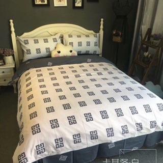 SET CHĂN GA GỐI COTTON LỤA
