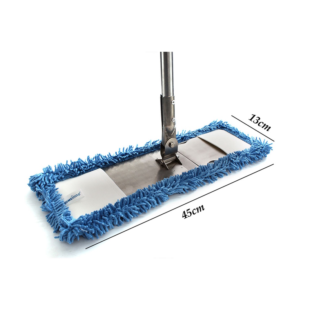 Cây Lau CN inox san hô 45cm - Cán thẳng