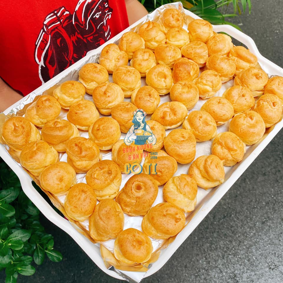Bánh Su Kem Thơm Ngon Béo Ngậy Nhà CÔ TI