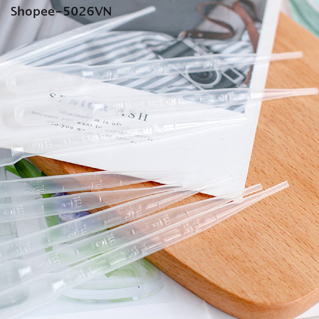 Ống Hút Nhỏ Giọt 3ml Có Thang Đo Tiện Dụng