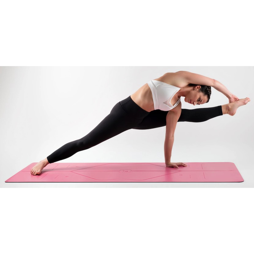 Thảm Tập Yoga Định Tuyến Liforme (màu hồng)