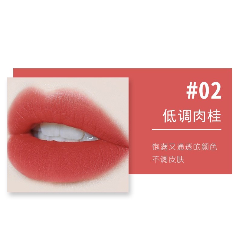 Son Kem Bóng Nhung Mịn Tint Lì Lameila Velvet Lip Glaze Dưỡng Ẩm Chống Thấm Nước | BigBuy360 - bigbuy360.vn