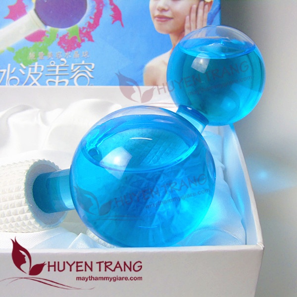 Quả Cầu Lạnh Massage Se Khít Lỗ Chân Lông Giảm Thâm Quầng Mắt (1 Cặp) - Thẩm Mỹ Huyền Trang NANOCEE