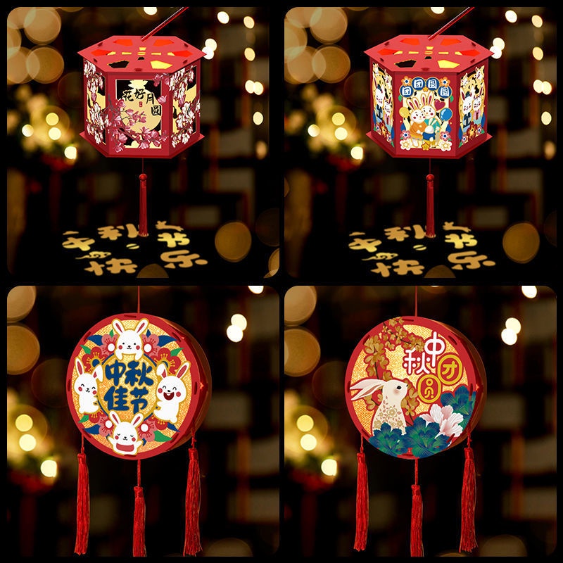 Lồng Đèn Treo Trang Trí Thủ Công Phong Cách Trung Hoa